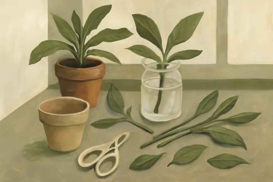 Propagating Spring Perennials from Basal Cuttings: Timing and Fungal Prevention